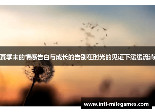 赛季末的情感告白与成长的告别在时光的见证下缓缓流淌