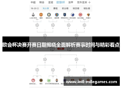 欧会杯决赛开赛日期揭晓全面解析赛事时间与精彩看点 欧会杯决赛开赛日期揭晓全面解析赛事时间与精彩看点