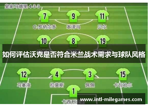 如何评估沃克是否符合米兰战术需求与球队风格